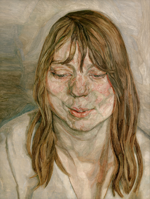 Woman Smiling, 1958-59 (oil on canvas)