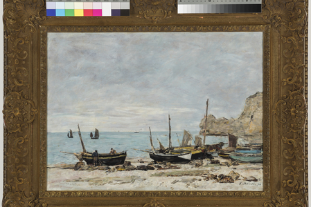 Étretat, 1890 (oil on canvas)