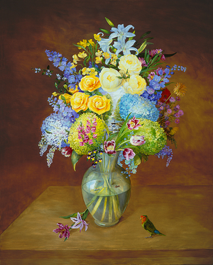 River Runs Through It, A, 2006 (oil on paper)