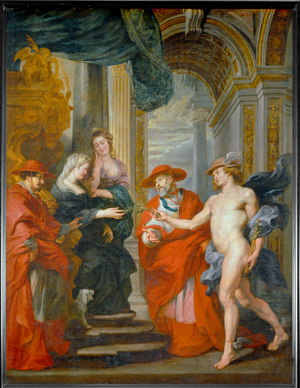 Le Traite d' Angouleme (painting on canvas)