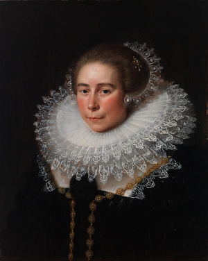 Portrait of a Woman, 1624 (oil on panel)
