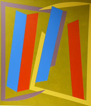 Look On The Bright Side, 2014 (oil on canvas)