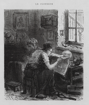 L'Argot Parisien: Le Cloporte (engraving)
