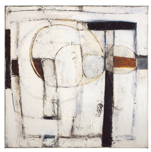 Moving Circles (oil on canvas)