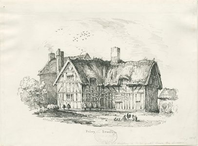 Bradley 'Priory' : pen drawing, 1838 (drawing)