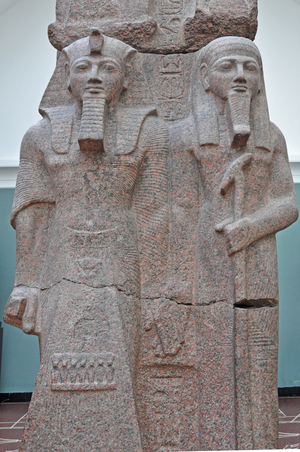 Ramasses II, God Ptah, from the Temple of Ptah at Memphis, (1290-1224 Bcentury). Egypt