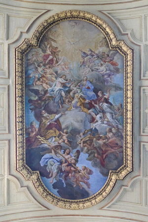 Apotheosis of Santa Cecilia, 1727