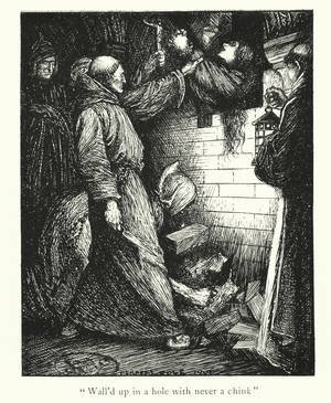 Ingoldsby Legends: Netley Abbey (litho)