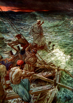 Jesus calms the storm - Bible