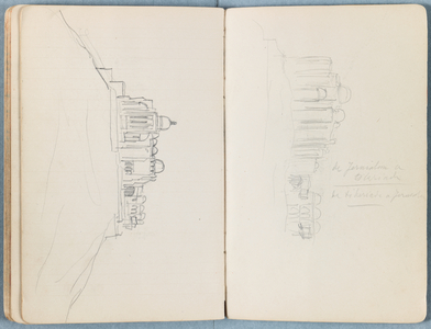 Pages from an album of Sketches for The Life of Our Lord Jesus Christ, late 1880s (graphite & wash on paper)