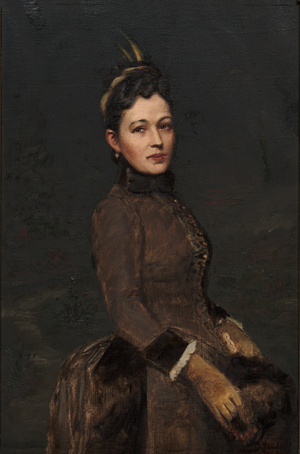 Elise H. Turner, c.1886 (oil on canvas)