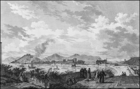 China: A View of Macau, c.1786.