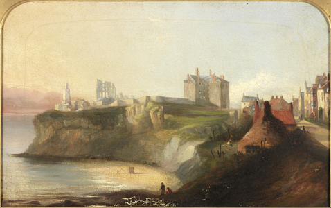 Percy Bay, Tynemouth (oil on canvas)