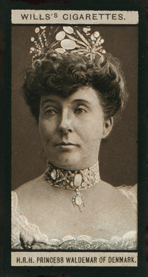 European Royalty, 1908: HRH Princess Waldemar Of Denmark (b/w photo)