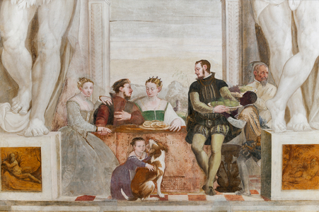 The Banquet, Main Hall, c.1570 (fresco)