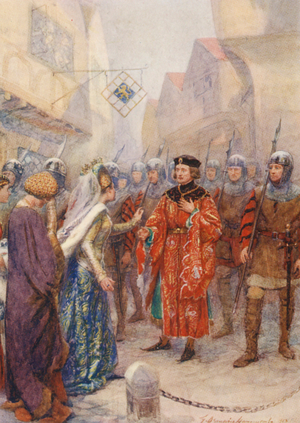 Shakespeare, King Richard II (colour litho)