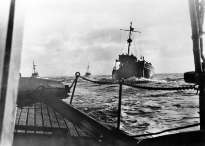 II. WK, Kriegsmarine, Räumboote, 1943 (photo)