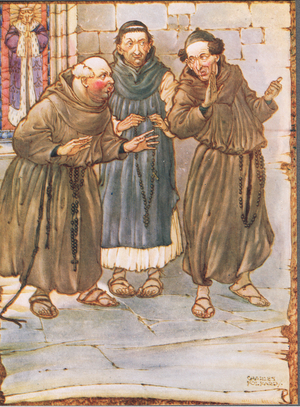 Said the devil must be in (colour litho)