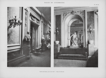 Palais du Luxembourg, Paris (b/w photo)