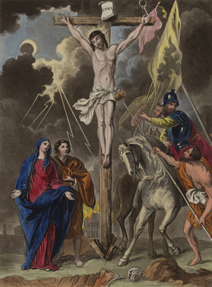 The crucifixion (etching)