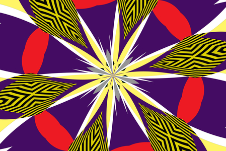 Flowers #24, 2019 (mixed media)