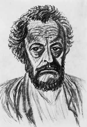 Ernst Barlach (b/w photo)