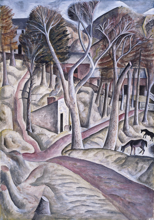 Capel-y-ffin, 1926-27  (oil on canvas)