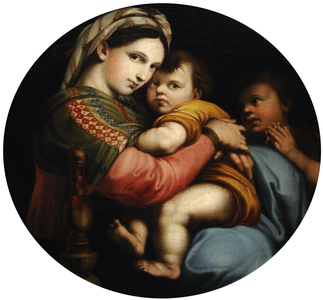 Madonna della sedia (after Raphael)