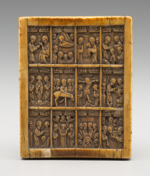 Calendar of the Twelve Great Feasts of the Orthodox Church, 11th - 12th century (ivory)