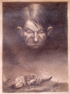 Filicide, 1944 (pencil on paper)