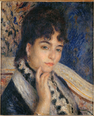 Mme. Alphonse Daudet (oil on canvas)