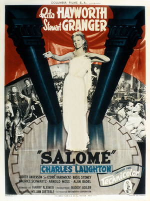 Salome, The Dance of the Seven Veil, 1953 (poster)