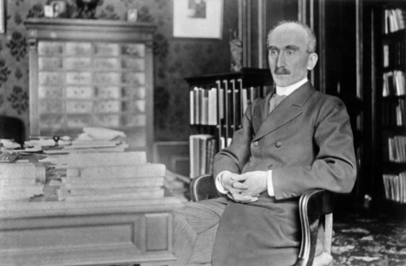 French philosopher Henri Bergson (1859-1941) literature Nobel Prize in1927 here c. 1905
