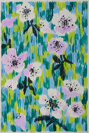Pattern Design SB 497, 1960-70 (gouache on paper)