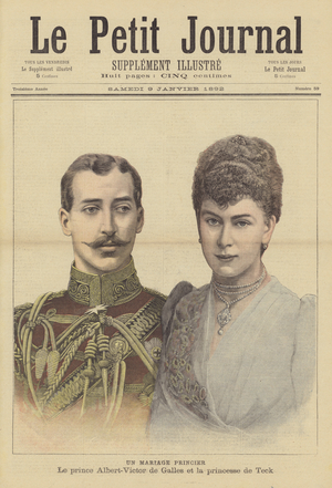 A princely marriage (colour litho)
