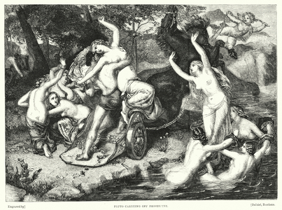 Pluto carrying off Proserpine (engraving)
