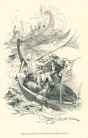 Illustration for Hypatia by Charles Kingsley (litho)