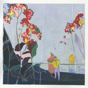 As the heart grows fonder, 2020 (gouache on paper)