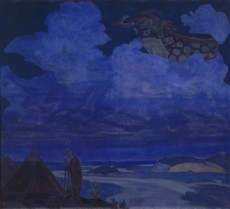 Flying Carpet, 1916 (oil on canvas)