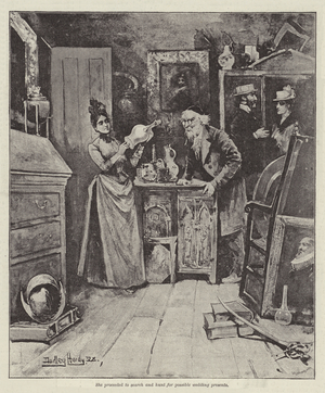 The Strange Adventures of a House-Boat, by William Black (litho)