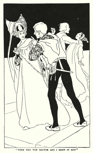 Illustration for Shakespeare's The Merchant Of Venice (litho)
