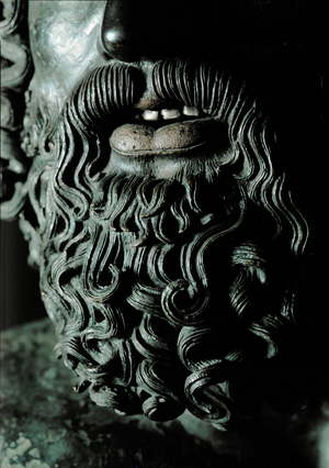Beard of man with headband … (photo)