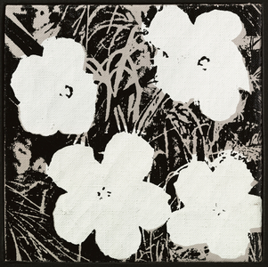 Flowers, 1964 (synthetic polymer and silkscreen ink on canvas)