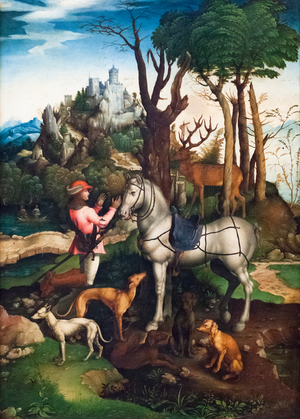 Vision of St Eustace, (painting)