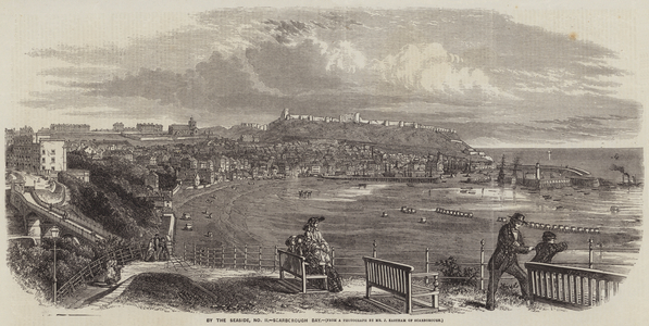 By the Seaside, Scarborough Bay (engraving)