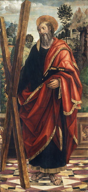 St. Andrew, c.1496 (oil on panel)