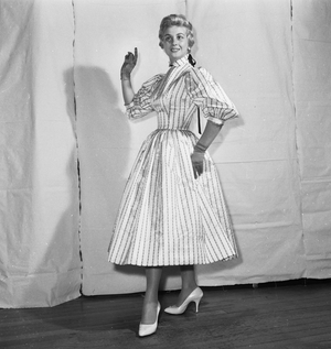 Haute couture Alayne spring summer collection 1957, 1956 (photo)