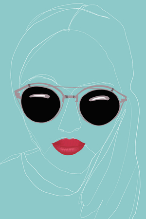Retro Sunnies, 2021 (digital)