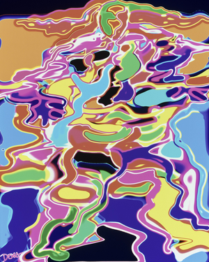Swimmer #1, 2000 (computer graphics)