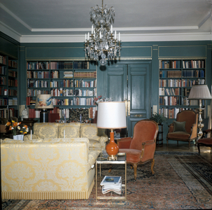Skaugum, Asker 19690616. Interior from the Crown Prince family's residence Skaugum in Asker. Here from …, 1969 (photo)